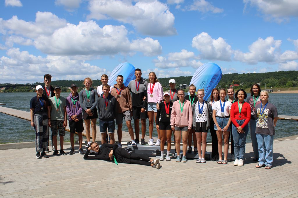 Išdalinti Kauno miesto jaunimo irklavimo pirmenybių medaliai