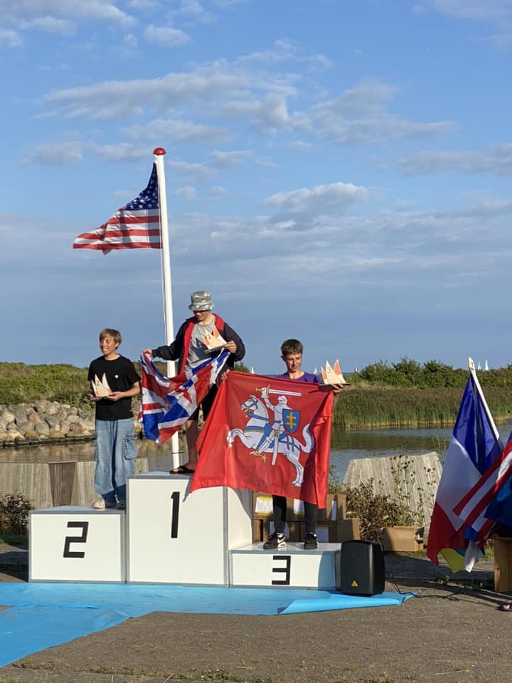 Jaunasis buriuotojas Rokas Rimša iš Pasaulio čempionato parsivežė bronzą